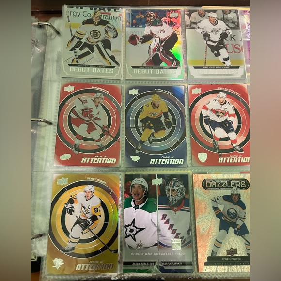 9 Assorted NHL Hockey cards - Picture 1 of 1
